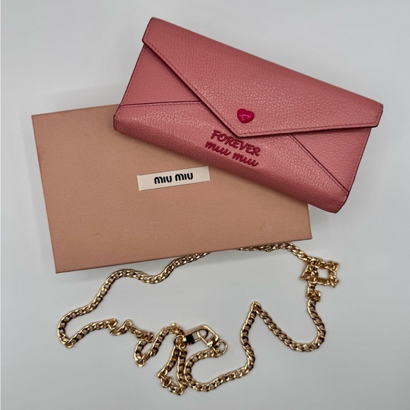 Miu Miu Love Letter Wallet | Overall Good Condition - Picture 1 of 15